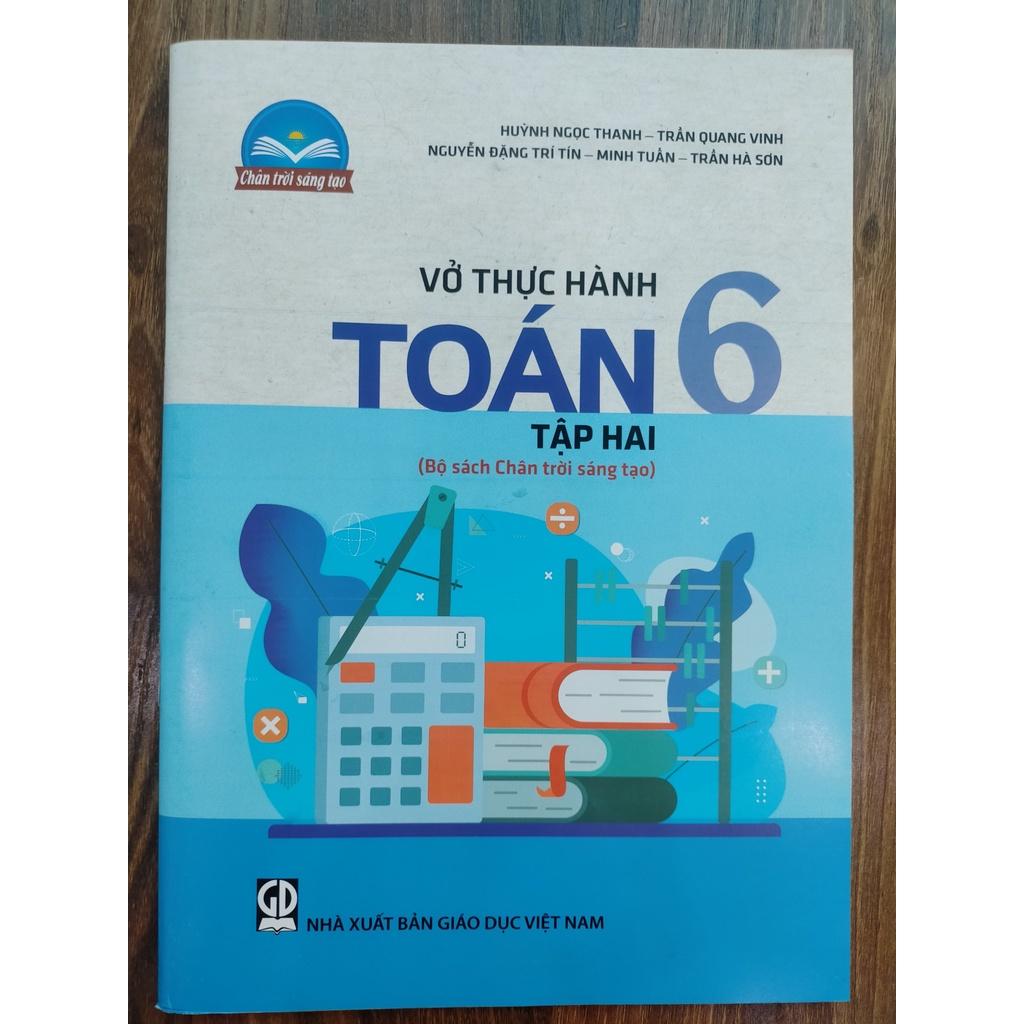 Sách combo vở thực hành toán 6 - tập 1 + 2