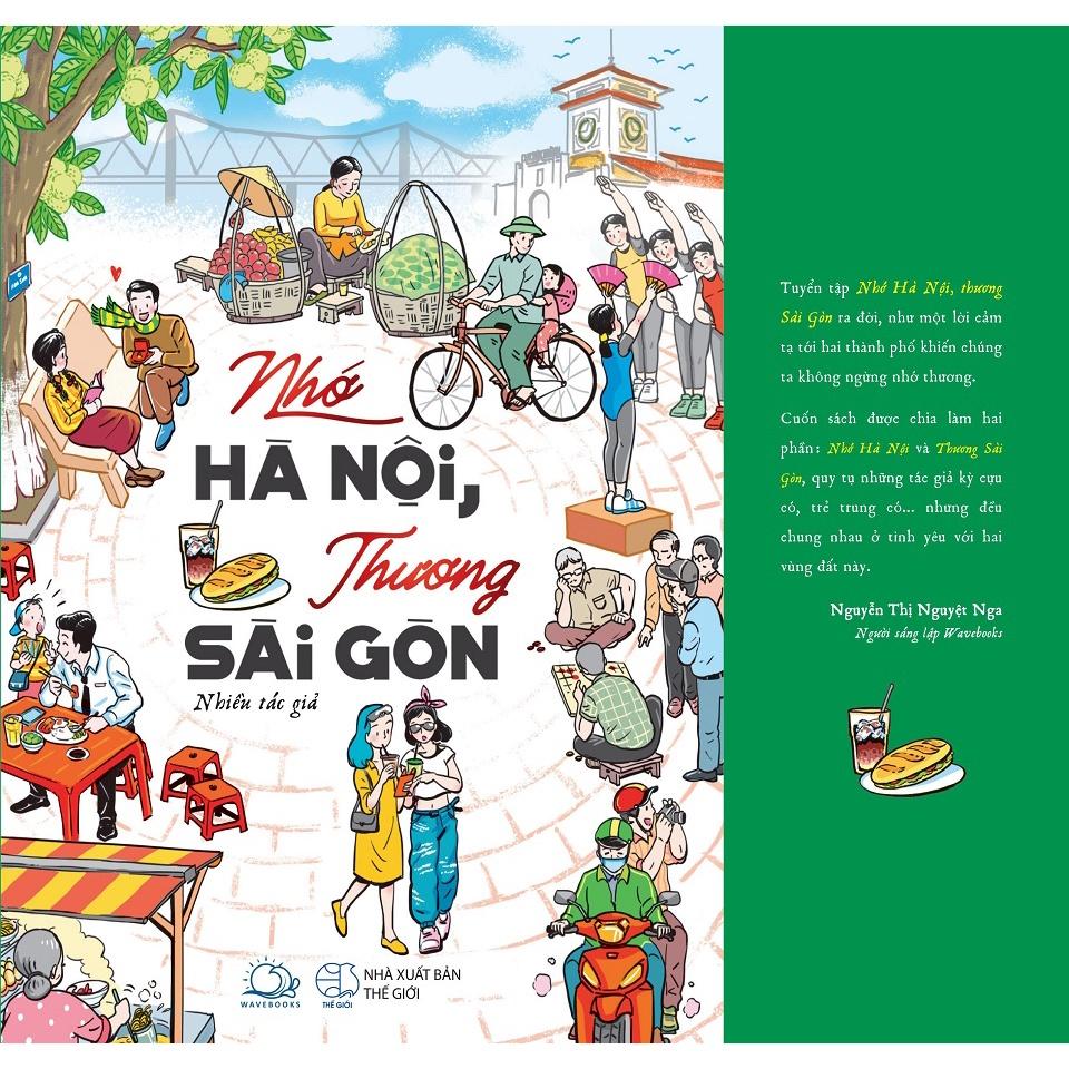 Hình ảnh Sách Nhớ Hà Nội, Thương Sài Gòn - Skybooks - BẢN QUYỀN