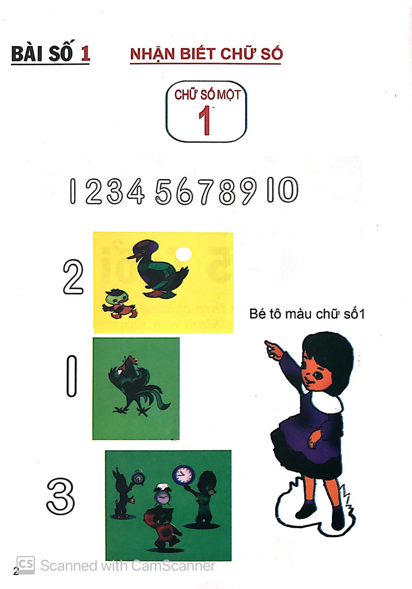 Bé Học Toán (4-5 Tuổi)