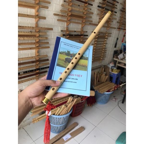 Sáo trúc tone đô tặng phụ kiện