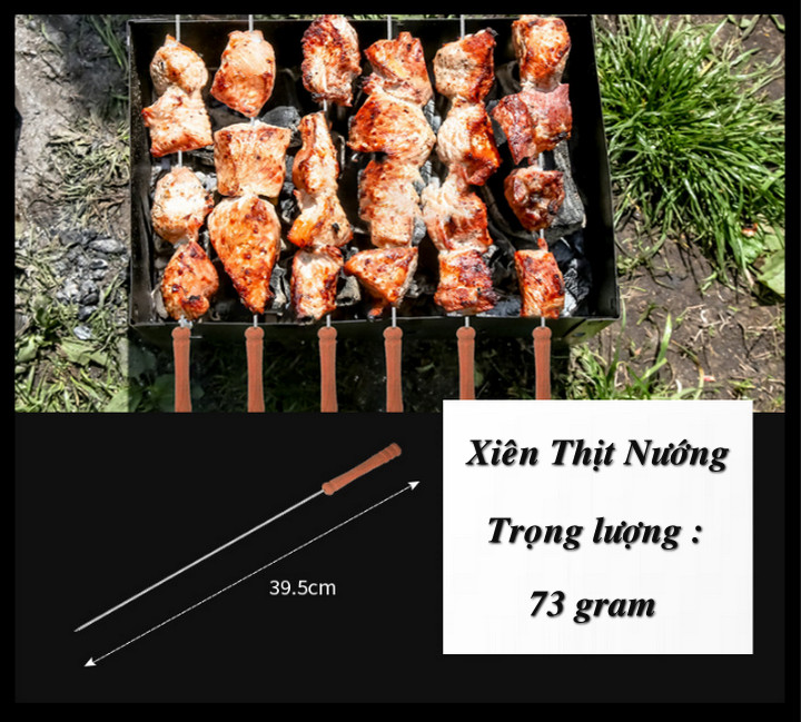 Bộ Dụng Cụ Nướng Thịt BBQ ToolBox 19 Món - Home and Garden