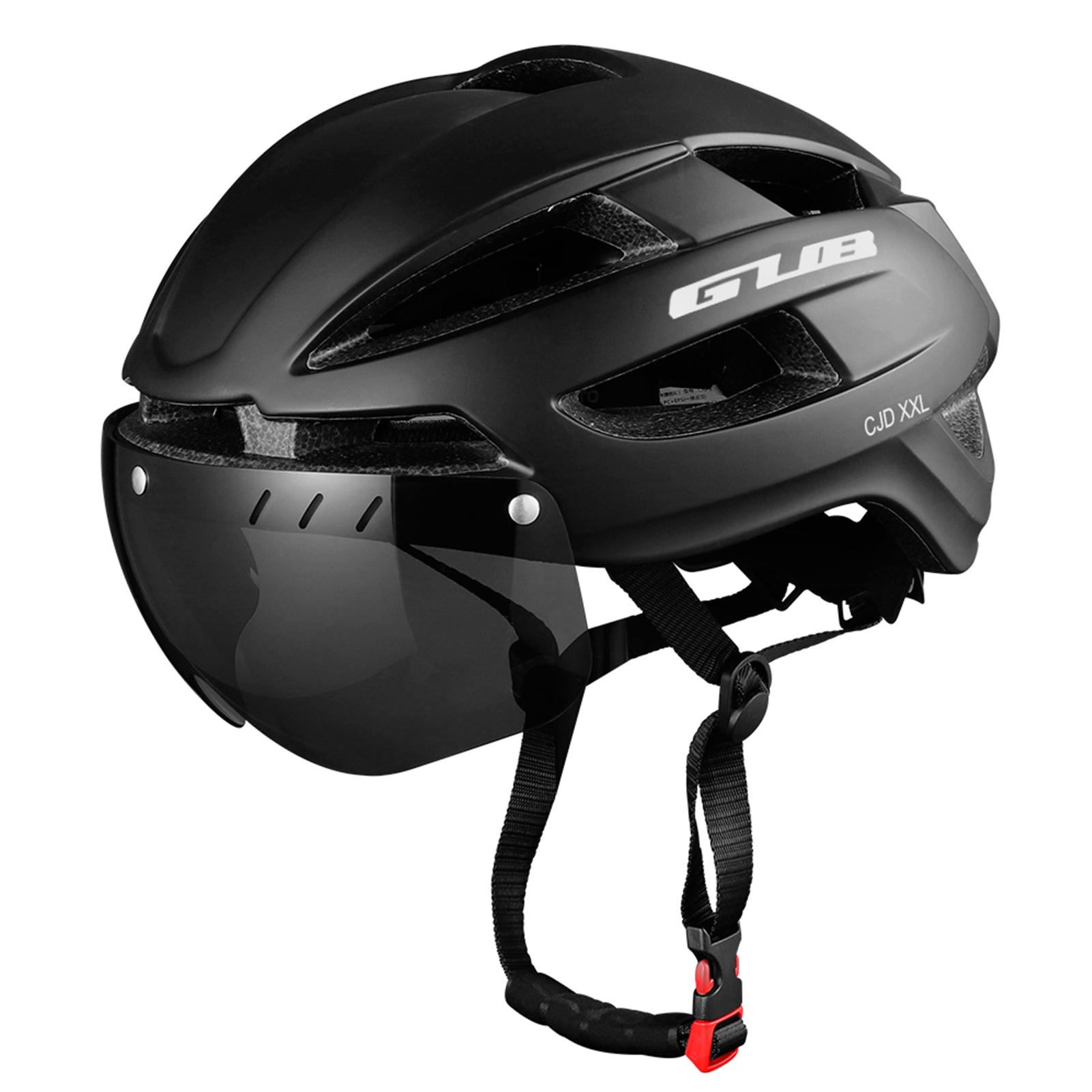 GUB Bike Helmet with Detachable Magnetic Goggles Men Women Ultralight Adjustable MTB Cycling Bicycle Helmet Sports