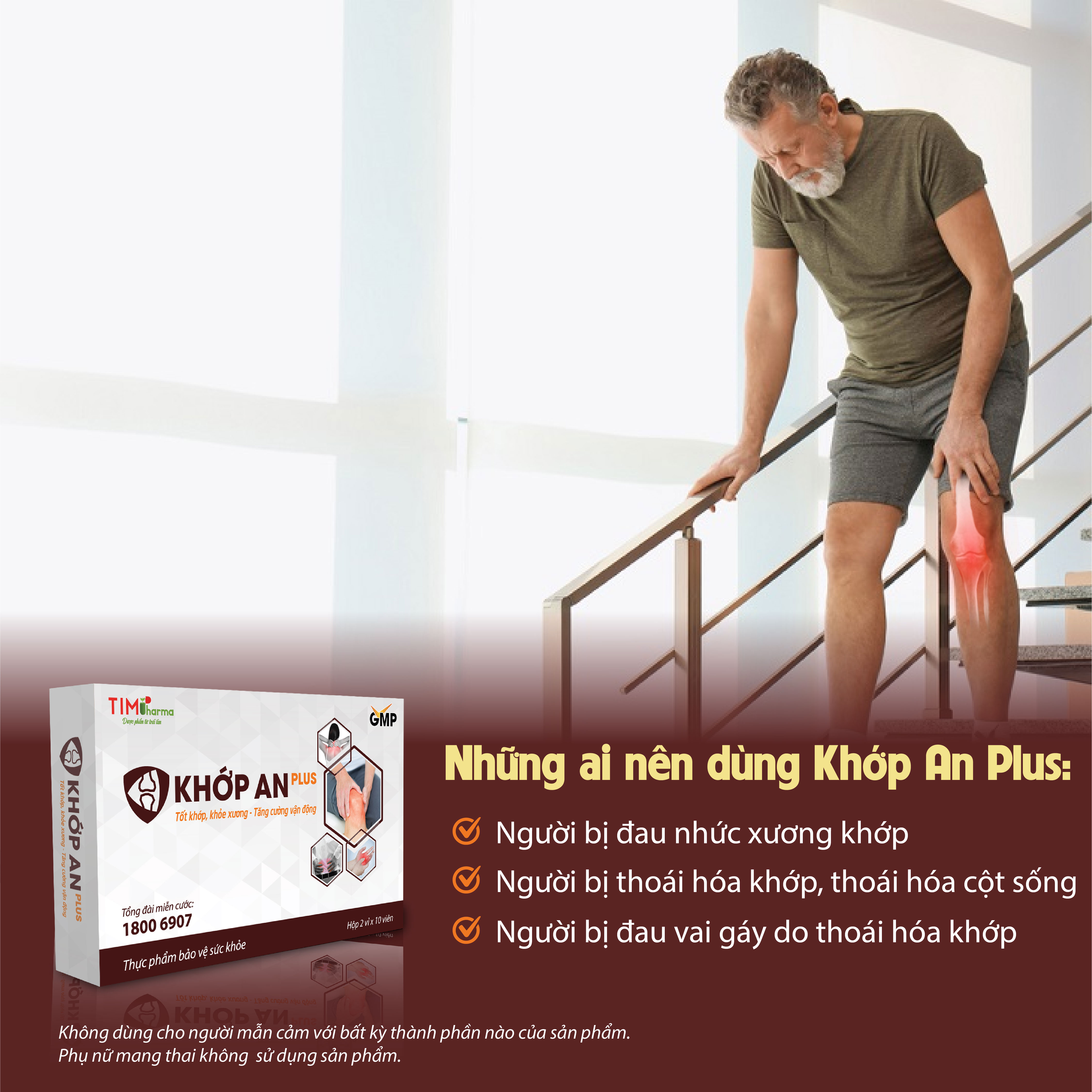 TPBVSK KHỚP AN PLUS – Tốt khớp, khỏe xương – Tăng cường vận động