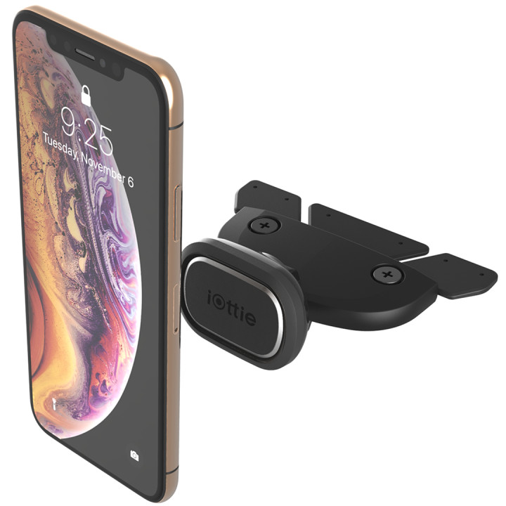 Giá Đỡ Điện Thoại Ô Tô iOttie iTap 2 CD Slot Hút Dính Nam Châm Gắn Khe Ổ CD - Sản Xuất Tại Hàn Quốc - Hàng Chính Hãng