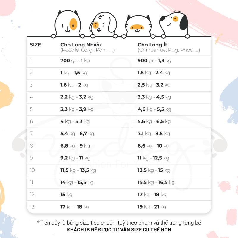 Áo dài tết thêu hình rồng cho chó mèo có size 1-15kg