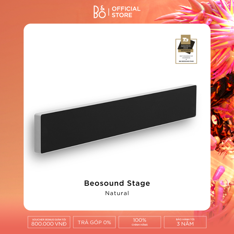 Beosound Stage - Loa Soundbar chuẩn Dolby Atmos mạnh mẽ - Hàng chính hãng