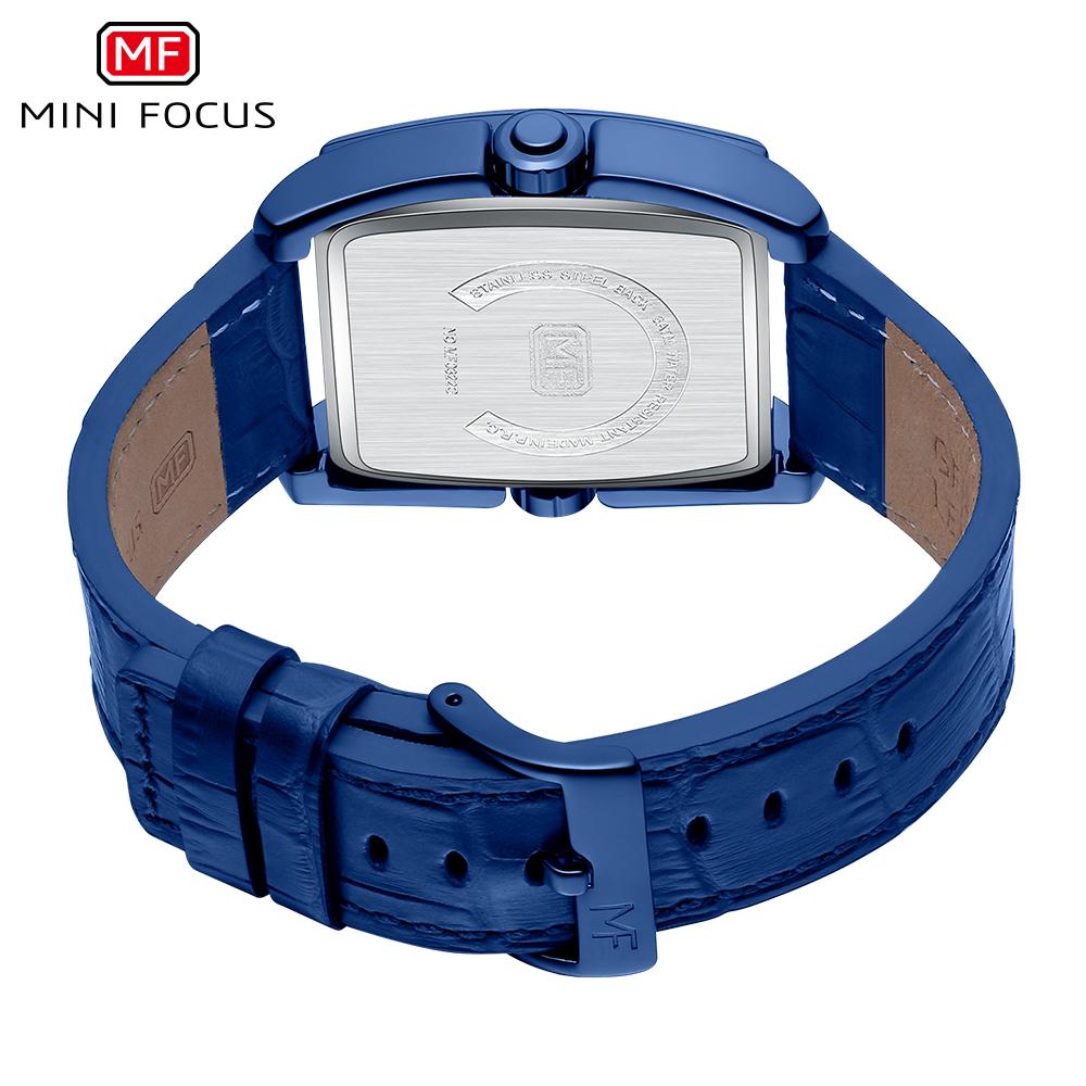 Đồng hồ MINI FOCUS Nam dây đeo bằng da không thấm nước