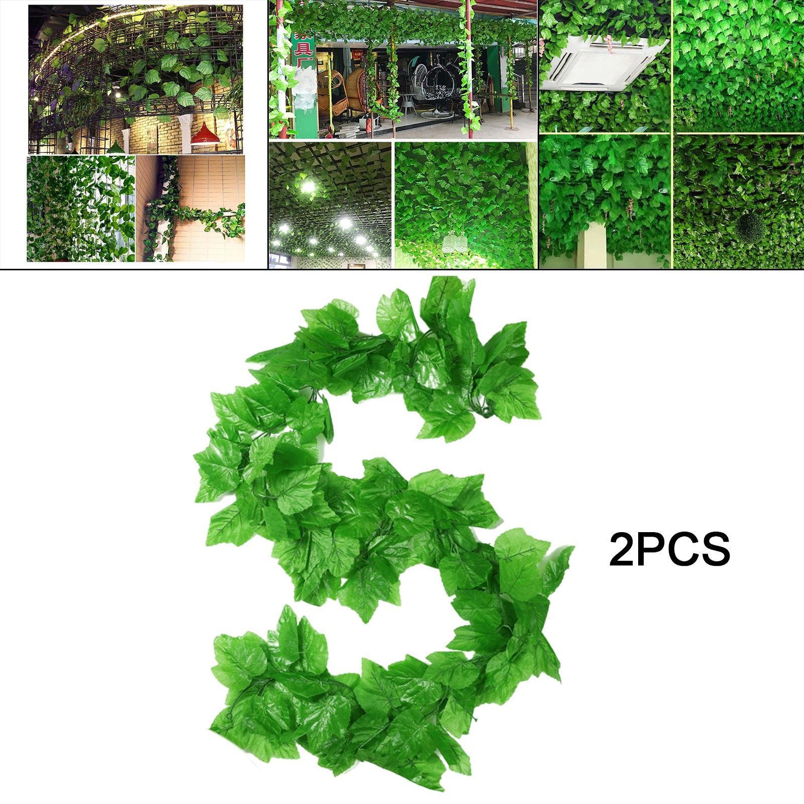 Artificial  Silk Wisteria Garden Plants Vines Hanging Decor