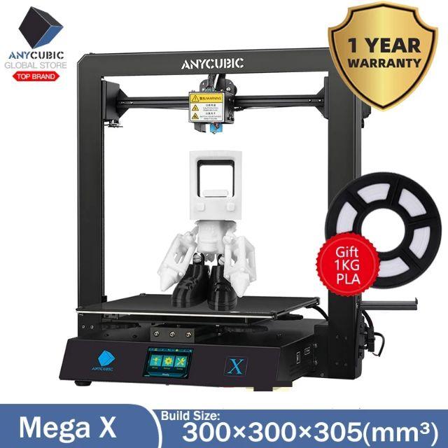 Máy in 3D ANYCUBIC MEGA X bộ khung thép nguyên khối, bền bỉ hơn ổn định hơn, hàng chính hãng