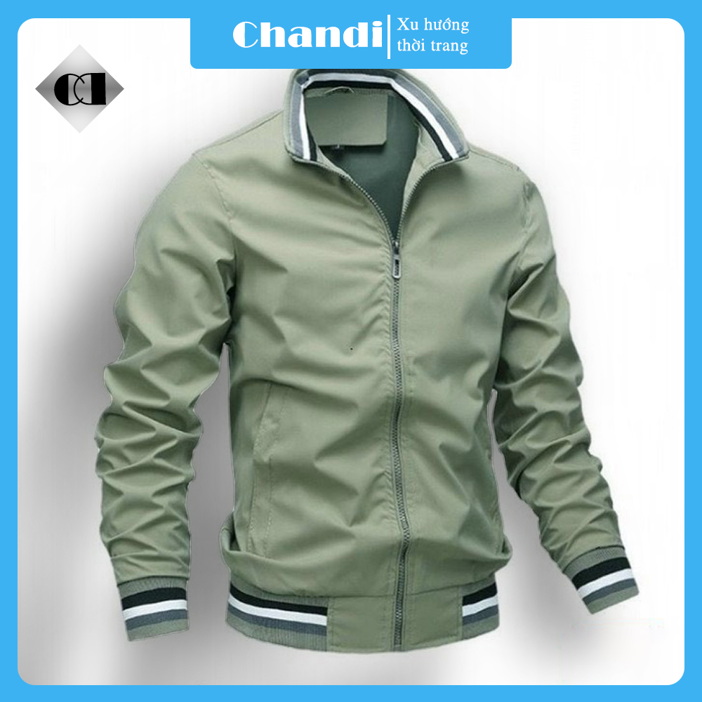 Áo Khoác Nam, Áo Khoác Dù Nam Nữ Hai Lớp Chống Nắng Chống Gió, , Áo Khoác Unisex Phong Cách Hàn Quốc Thương Hiệu Chandi Mã AKD101