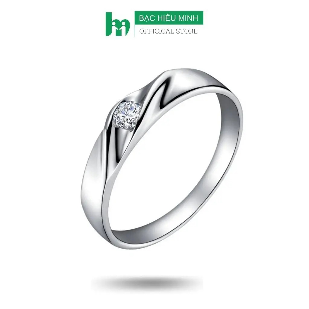 Nhẫn Nam Bạc Hiểu Minh NA437 - Bảo Hành Vĩnh Viễn
