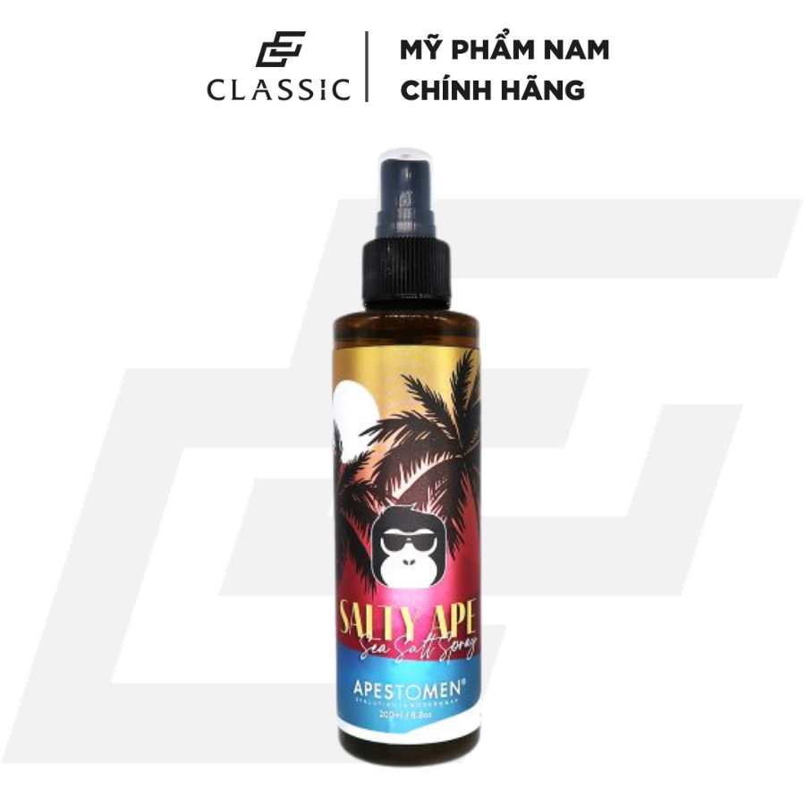 Xịt Tạo Kiểu APESTOMEN Salty Ape Sea Salt Spray