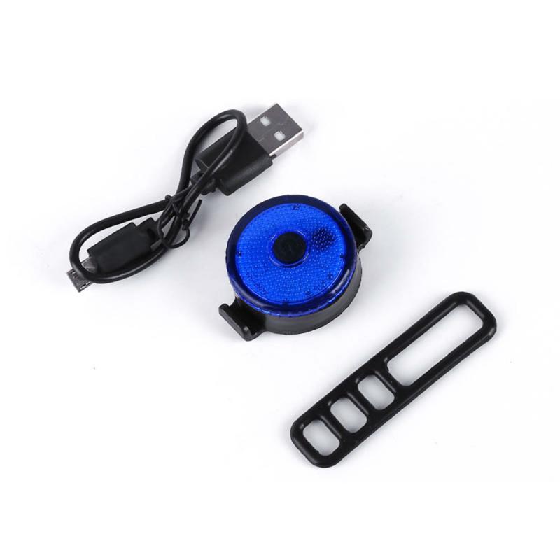 Đèn Led Gắn Đuôi Xe Đạp Nhiều Chế Độ Kèm Sạc USB Chống Thấm Nước Tiện Dụng