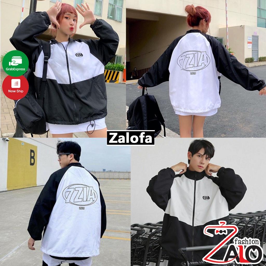 Áo khoác dù TMS 7ZIA Ulzzang Nam Nữ Unisex from rộng Bomber Jacket form rộng Unisex 2 lớp Chống Nắng Siêu Hot ulzzang Jacket Bomber Life Unisex