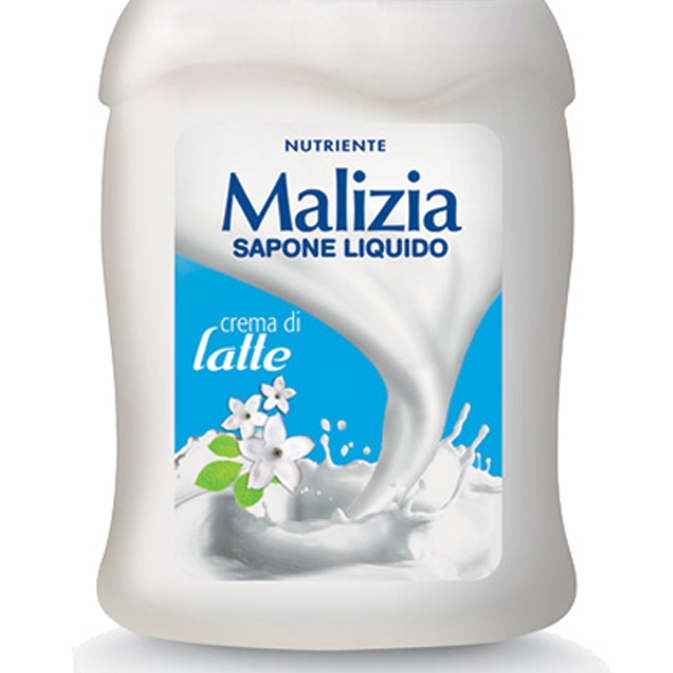 Nước rửa tay Malizia Cream Milk 300ml tặng kèm móc khóa