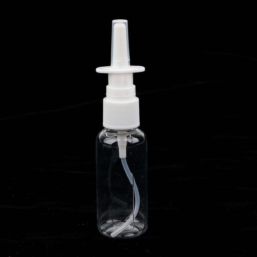 40 Pieces Empty Pump Nose 15ml 30ml Nasal Spray Bottles Perfumes Travel