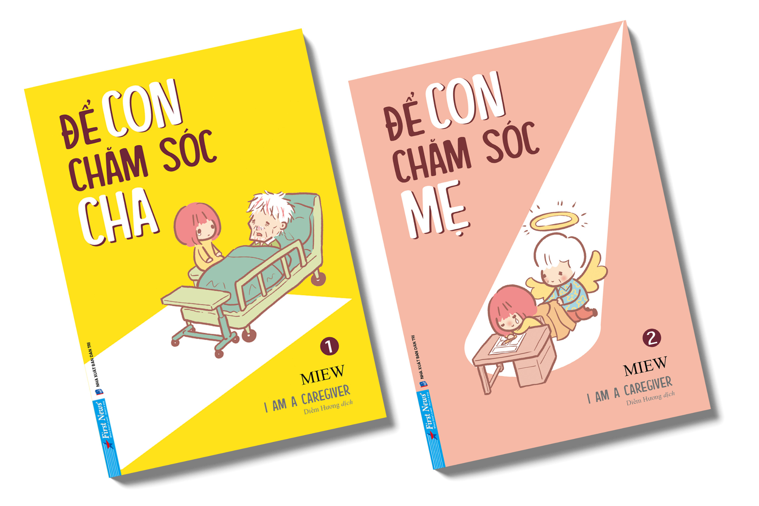 Combo Để Con Chăm Sóc Cha + Để Con Chăm Sóc Mẹ