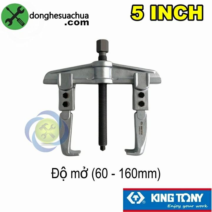 Cảo 2 chấu ngang độ mở 60-160mm Kingtony 7962B-05