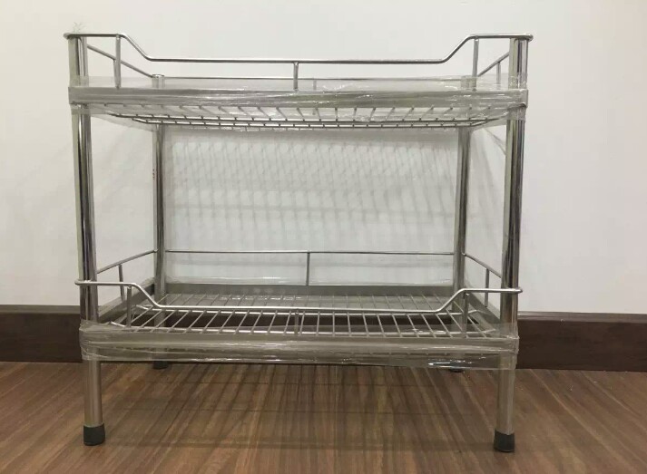 Kệ chén 2 TẦNG inox 304 cao cấp