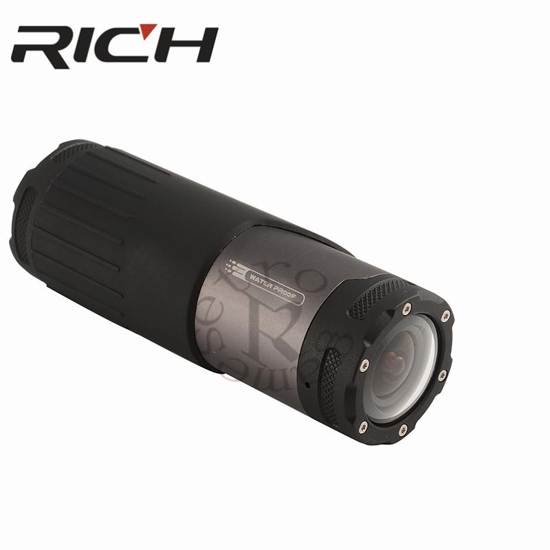 S20W WIFI 1080P Action Camcorder Flashlight Style 10M Water Resistant 170 Degrees Wide Angle Mini Camcorder Support Add SD Card