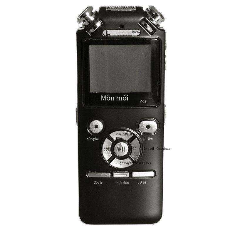 Giá thấp nhất Xinke V32 bút ghi âm thu nhỏ độ nét cao điều khiển giảm tiếng ồn đường dài máy nghe nhạc mp3 mini học sinh siêu nhỏ