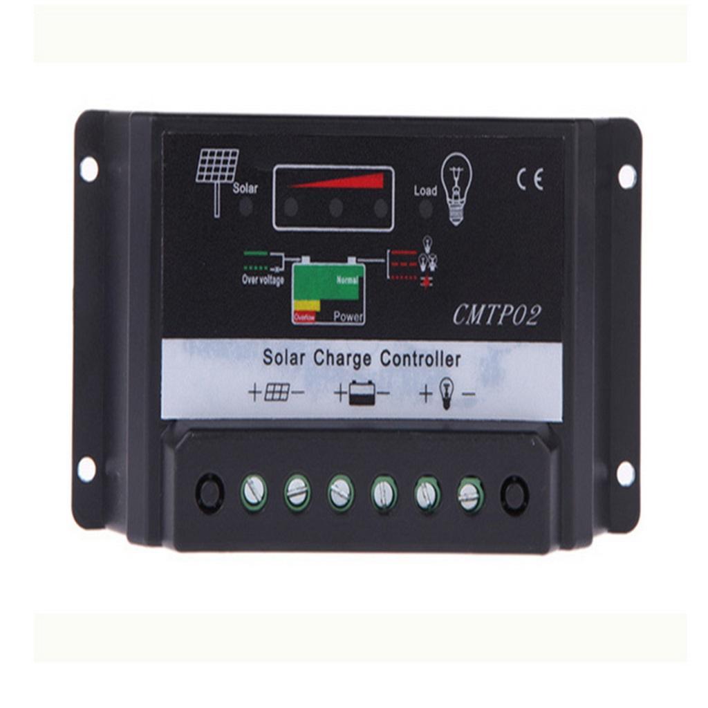 10A-30A 12V 24V Auto Switch Solar Panel Battery Regulator Charge Controller