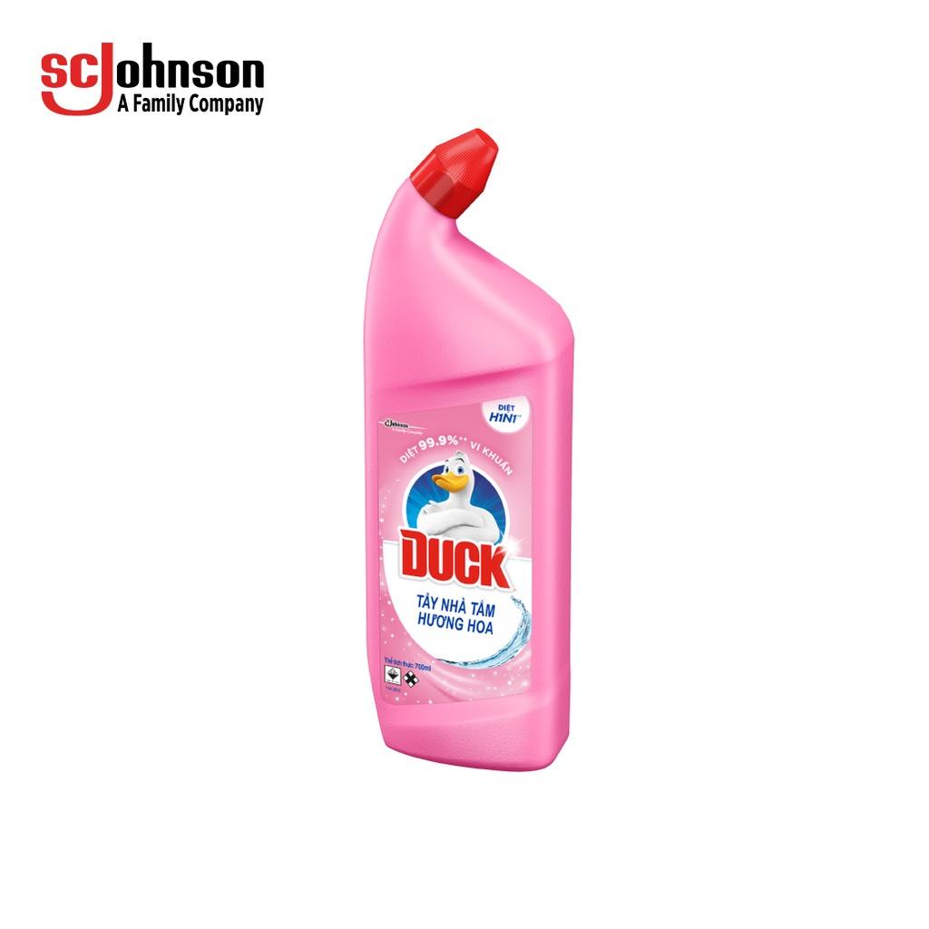 DUCK Tẩy Rửa Bồn Cầu và Nhà Tắm Hương Hoa 700ML