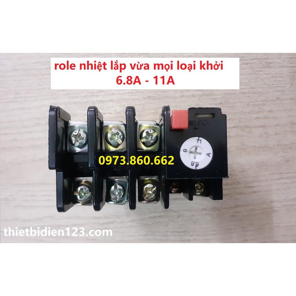 Rơ le nhiệt lắp vừa cho tất cả các loại khởi động từ