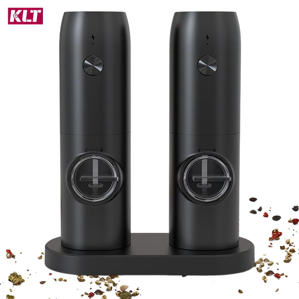 Máy xay tiêu XIAOMI YOUPIN hoạt động điện bằng gốm điều chỉnh được có đế sạc tiện lợi