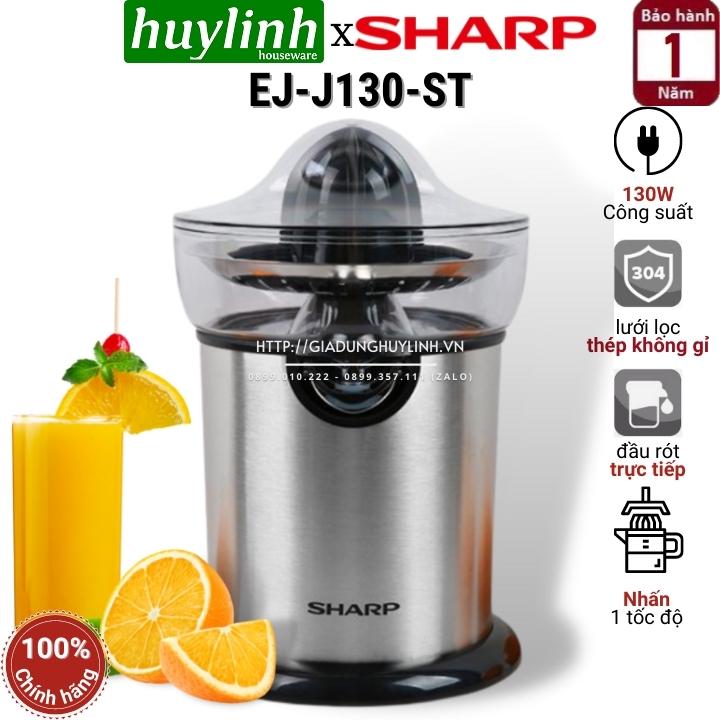 Máy Vắt Cam Sharp EJ-J130-ST - Hàng Chính Hãng