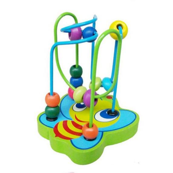 Luồn hạt thông minh size nhỏ - Đồ chơi gỗ