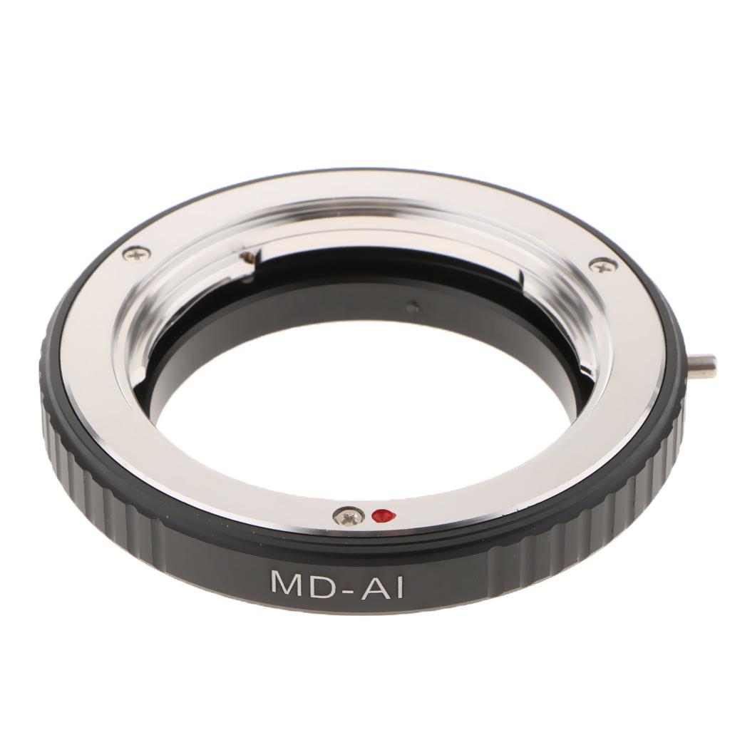 Macro Confirm Minolta MD Lens to AI F DSLR Camera Mount Adapter