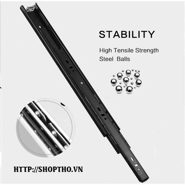 Ray bi 3 tầng 25cm loại dày - màu đen