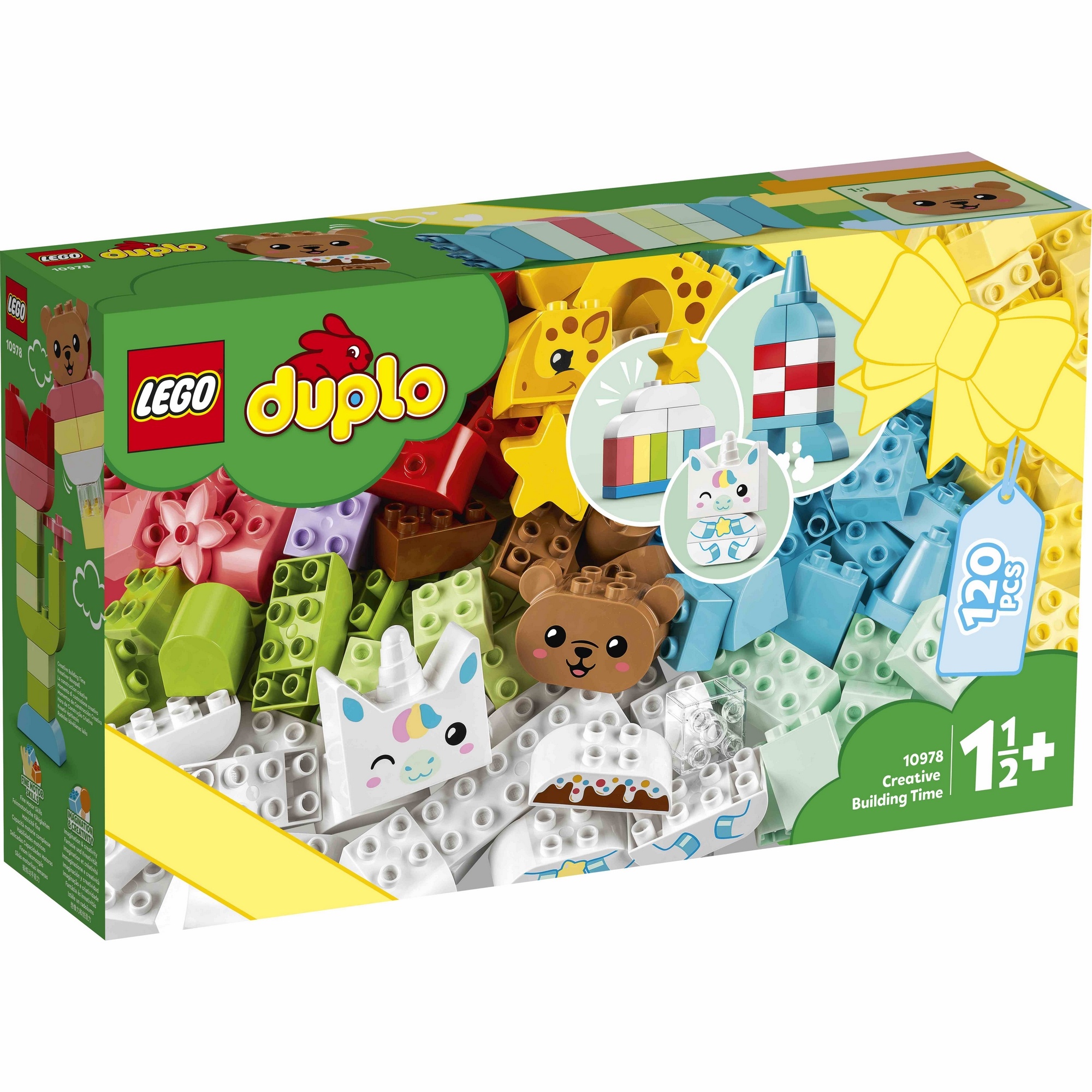 LEGO DUPLO 10978 Bộ gạch Duplo sáng tạo cho bé (120 chi tiết)