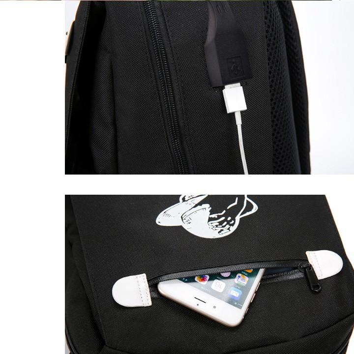 Balo Thời Trang Nữ OHAZO Dạ Quang Phát Sáng CỰC ĐỘC, Đang Hot Nhất Thị Trường - Tặng Ngay Cáp USB