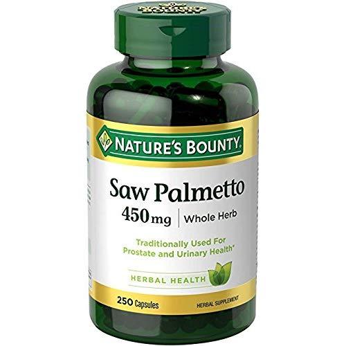 Viên Uống Nature's Bounty Saw Palmetto 450mg (250 Viên x 2 Hộp)