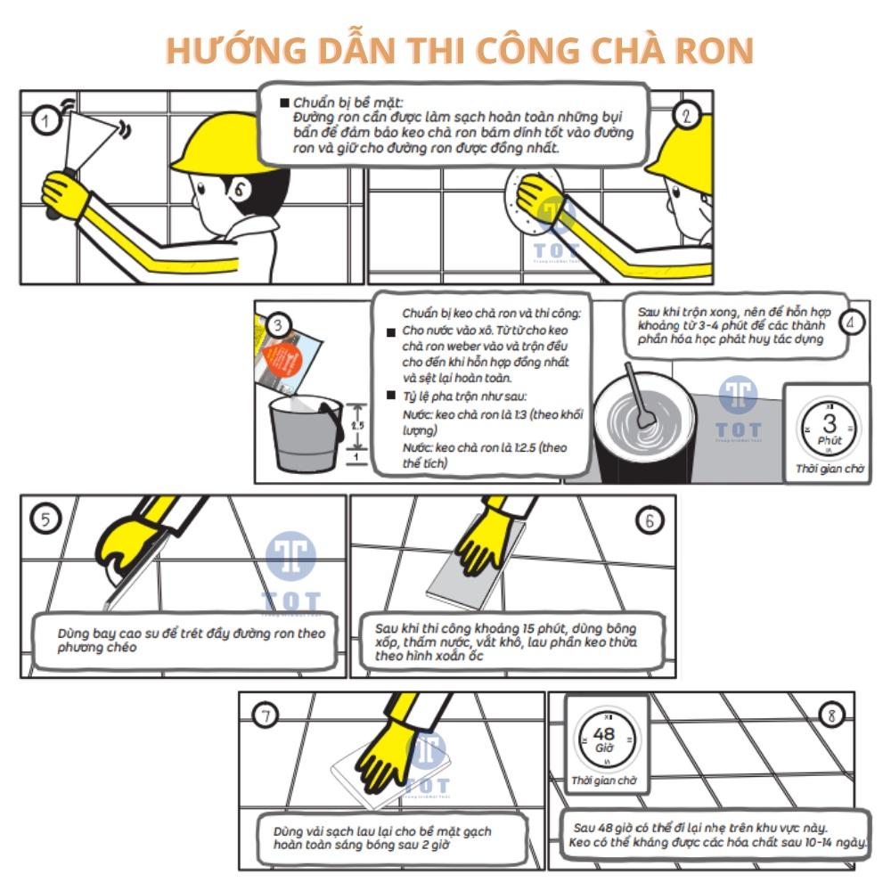 Keo Chà Ron Webercolor Power 3 Bảo Vệ Chuyên Dùng Cho Khu Vực Ẩm Ướt