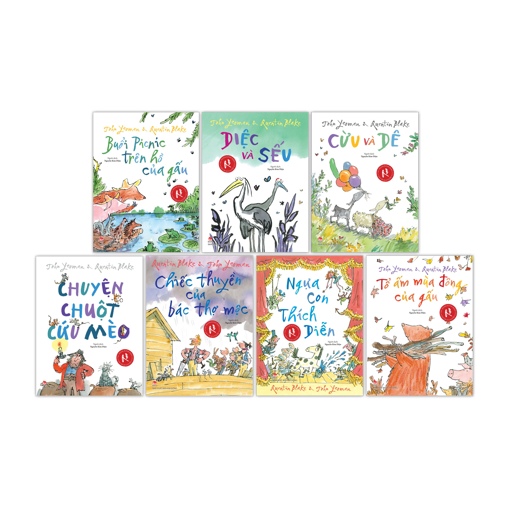 Bộ Sách Tác Phẩm Kinh Điển Của Quentin Blake