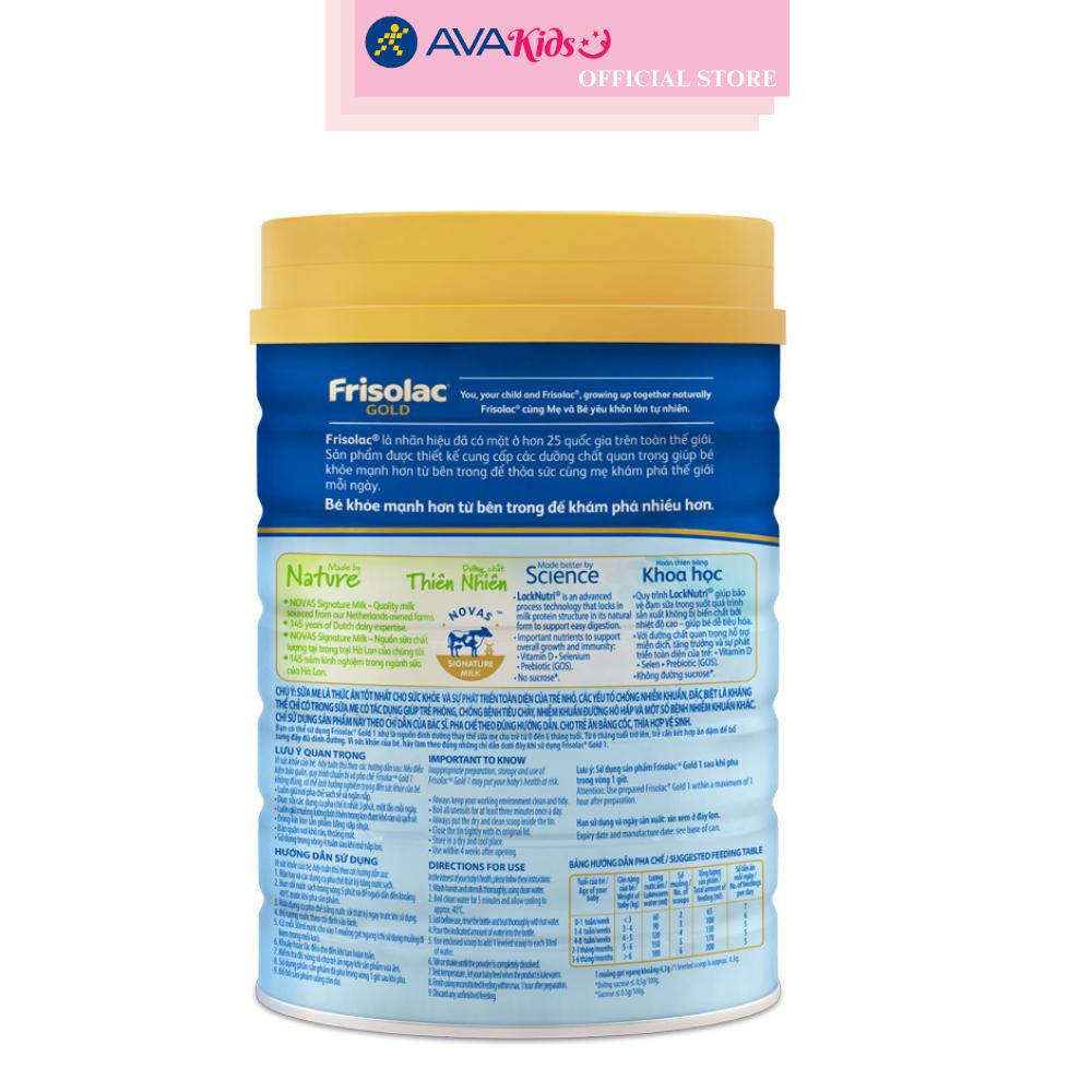 Sữa bột Friso Gold số 1 hương vani 380g (0 - 6 tháng) - Hàng chính hãng