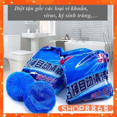 Viên tẩy bồn cầu khử mùi, diệt vi khuẩn tận gốc  - shop8868