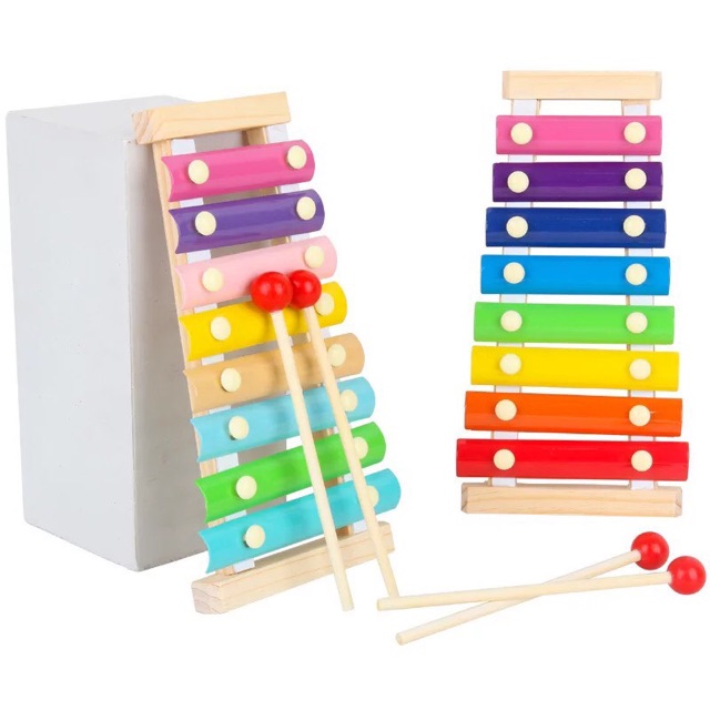 Combo 8 món đồ chơi gỗ an toàn cho bé- phát triển trí tuệ- vận động cho bé