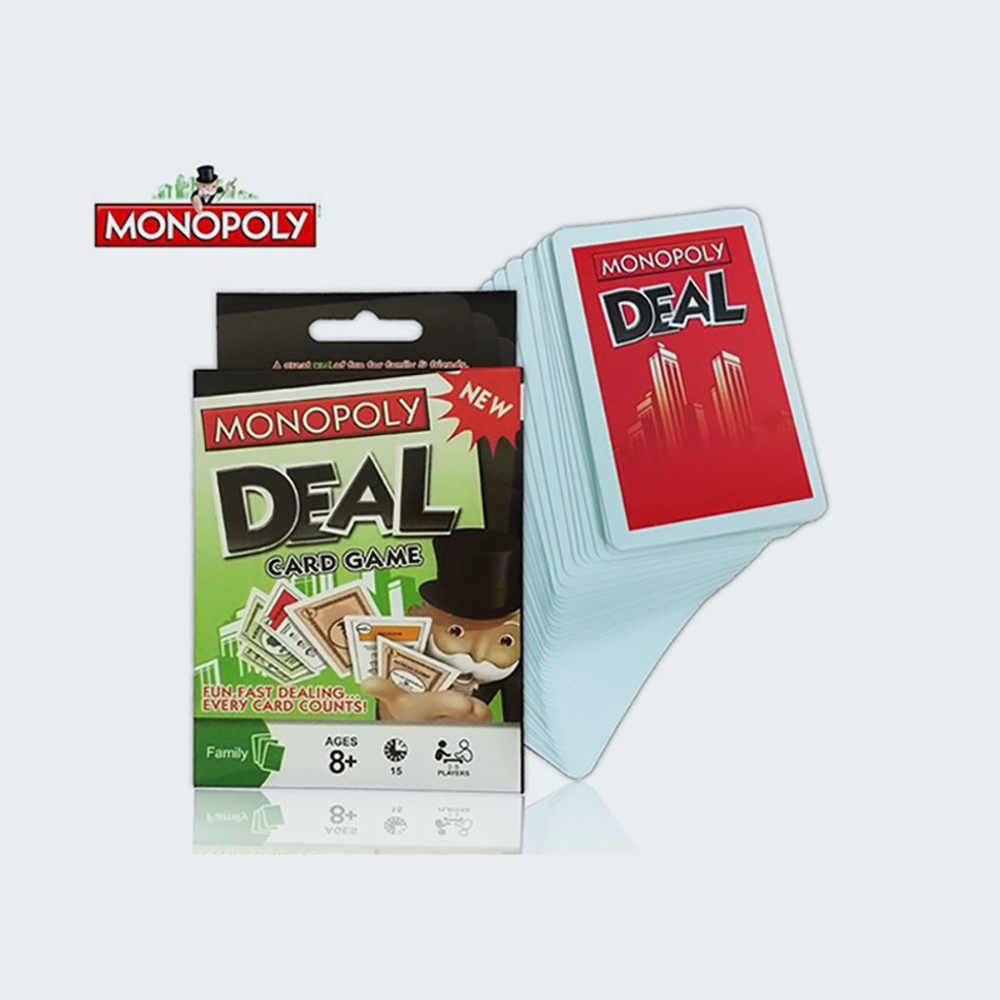 Bộ Thẻ Bài Board Game Cờ Tỷ Phú Monopoly Deal Độc Đáo