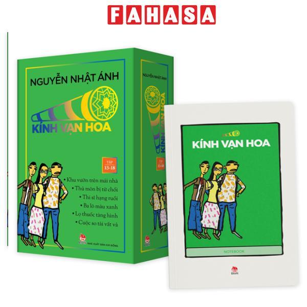 Sách - Boxset Kính Vạn Hoa - Bộ Kỉ Niệm 30 Năm: Tập 13 - 18 (Hộp 6 Tập) - Tặng Kèm Sổ Tay Kính Vạn Hoa