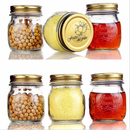 Hũ Gia Vị Mason 300ml , 500ml , 1000ml Nắp Nhôm | Tùy Chọn Dung Tích