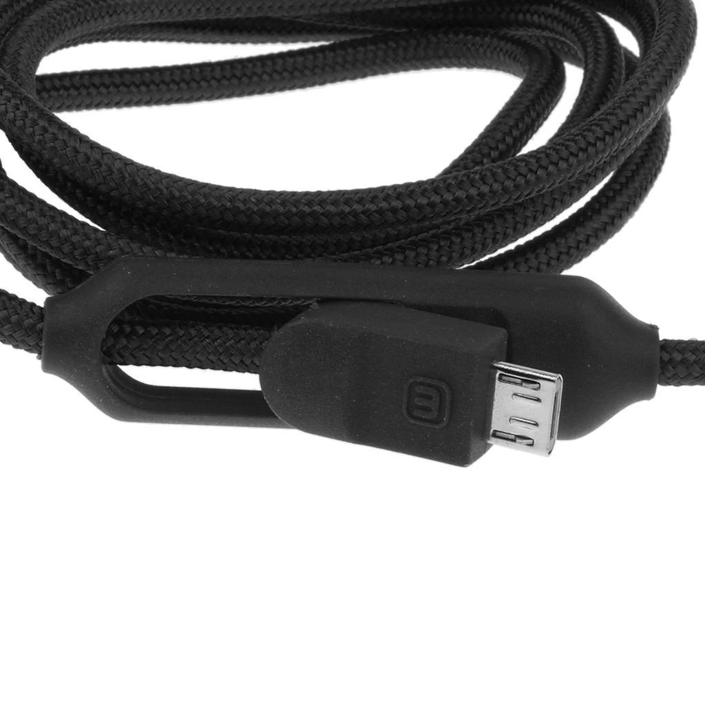 2 In 1 USB Sync Data Cable Charger Line For  6 7 Android