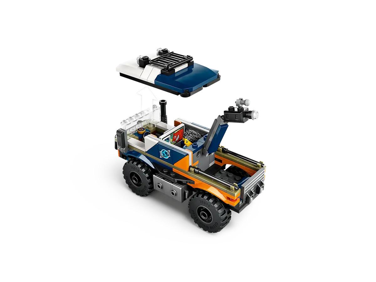 Đồ Chơi Lắp Ráp Xe Địa Hình Cứu Hộ Động Vật - Jungle Explorer Off-Road Truck - Lego City 60426 (314 Mảnh Ghép)