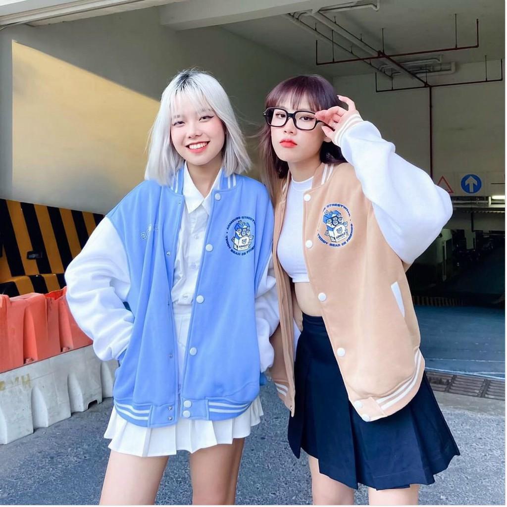 ÁO KHOÁC NỈ CARDIGAN NỮ,MÀU SẮC SINH ĐỘNG,THIẾT KẾ HỌA TIẾT XINH XẮN THỜI TRANG KING STORE