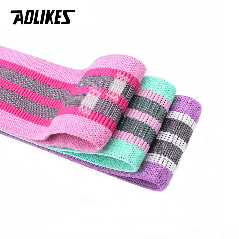 Dây kháng lực miniband tập mông đùi AOLIKES A-3604 Hip Resistance bands