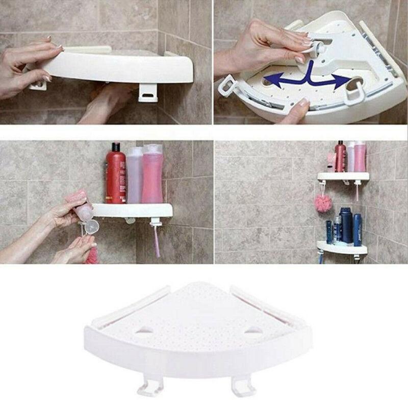 Corner Bathroom Shelf Shelves Storage Wall Shelf Kitchen Storage Rack Organizer Wall Holder Bathroom Shelf Shelves