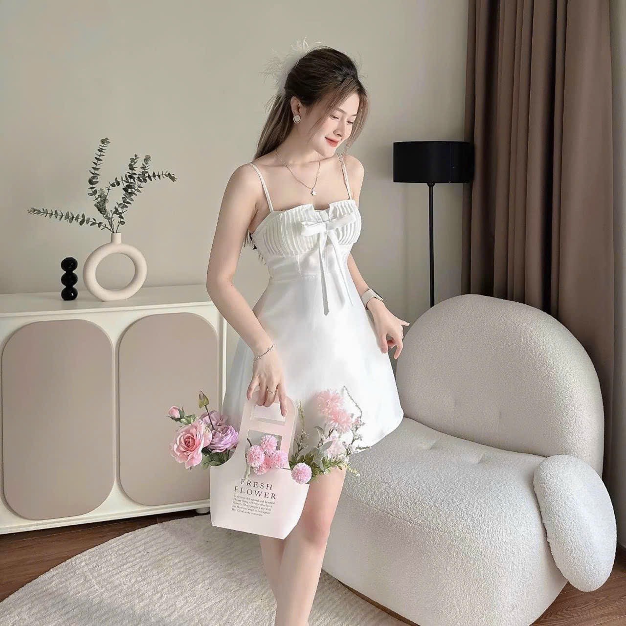 ĐẦM 2 DÂY DẬP LY NGỰC  2 MÀU Y HÌNH